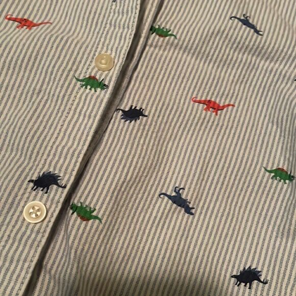 Carters button up Dino shirt - Picture 2 of 6